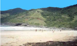 Praia do Bonete em Ilhabela