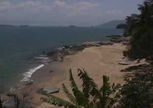 Praia do Oscar em Ilhabela
