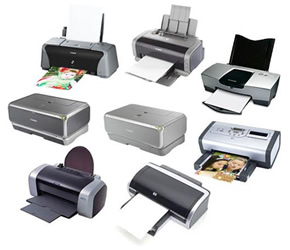 modelos de varias impressoras