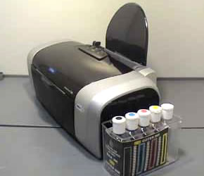 Impressora com bulk ink