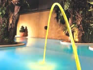 Iluminação de piscina
